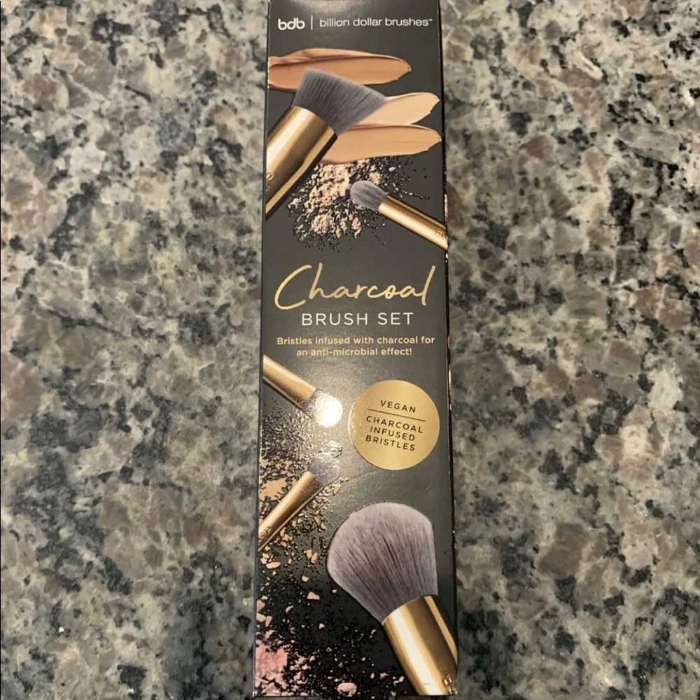 Billion Dollar Brows Charcoal 5-Piece Brush Set